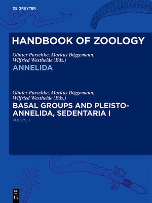 cover image of Annelida Basal Groups and Pleistoannelida, Sedentaria I